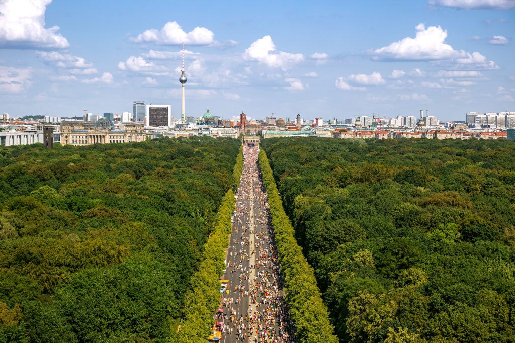 Berlin's Christopher Street Day pride parade is one of the largest in the world.